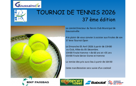 FINALE TOURNOI OPEN